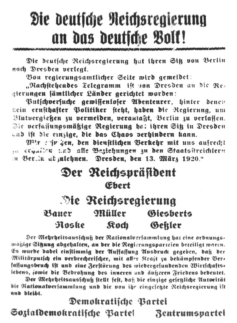 Aufruf an das deutsche Volk - Dresden 1829