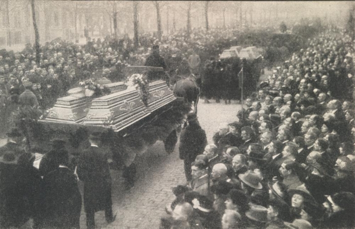 Beerdigung Revolution Januar 1919